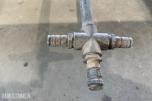 Hydraulisk butterfly-/vendeanlegg for veggelementer